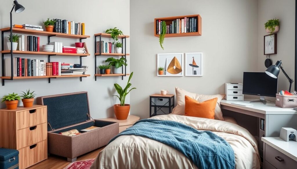 Dorm Room Storage Solutions Things to Decorate in My Dorm for Men