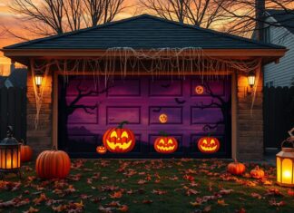 Why Using Garage Door Halloween Cover is the Perfect Decor Halloween Garage Decoration Themes