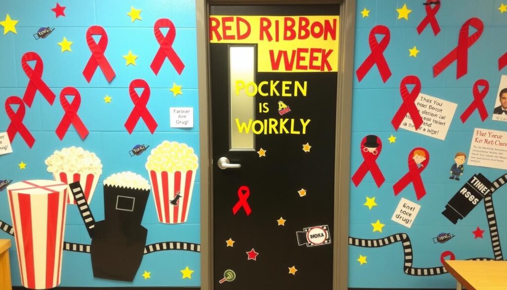 Red Ribbon Week Movie Theme Classroom Decor Red Ribbon Week Movie Theme Classroom Decor
