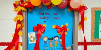 Cool Ideas for Door Red Ribbon Week Decorations cool ideas for door red ribbon week