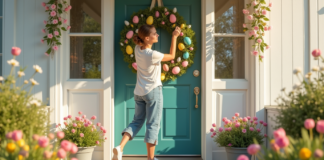 Easy 25 Easter Door Decoration to Delight Your Guests Creative Easter Door Decoration