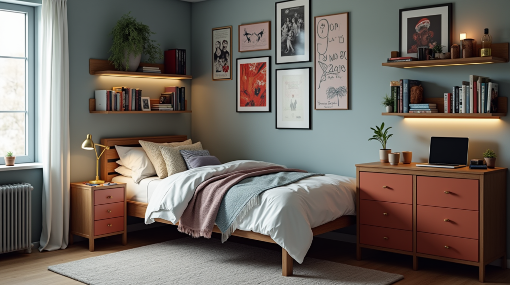 Masculine Dorm Wall Decor Ideas Decorating a Guy's Dorm Room with Wall Decor