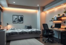 10 Effortlessly Cool Dorm Room Designs for Guys dorm room designs for guys