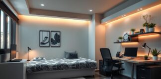 10 Effortlessly Cool Dorm Room Designs for Guys dorm room designs for guys