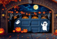 10 Best Halloween Garage Door Covers for Your Home Halloween Garage Door Covers
