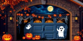 10 Best Halloween Garage Door Covers for Your Home Halloween Garage Door Covers