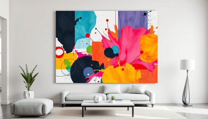 modern art wall decor