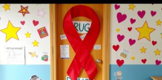 Creative Red Ribbon Week 2024 Door Ideas for School red ribbon week 2024 door ideas for school