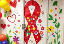 15 Creative Red Ribbon Week Ideas Door Displays to Try red ribbon week ideas door