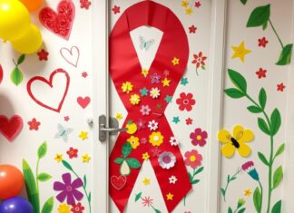 15 Creative Red Ribbon Week Ideas Door Displays to Try red ribbon week ideas door
