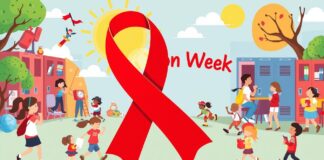 12 Creative Red Ribbon Week Poster Ideas for Your Door Decor red ribbon week poster ideas