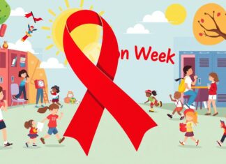 12 Creative Red Ribbon Week Poster Ideas for Your Door Decor red ribbon week poster ideas