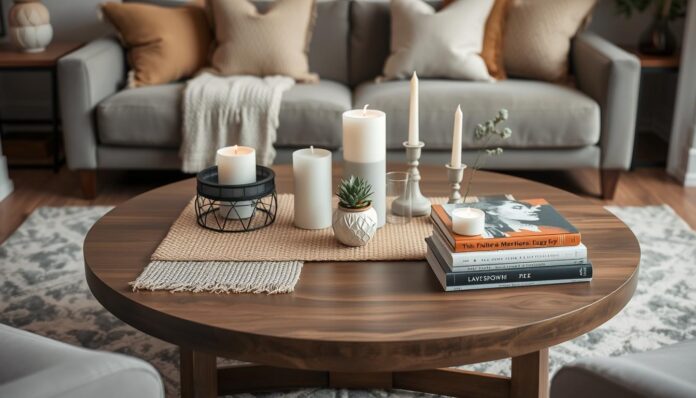 round-coffee-table-decor-ideas round coffee table decor ideas